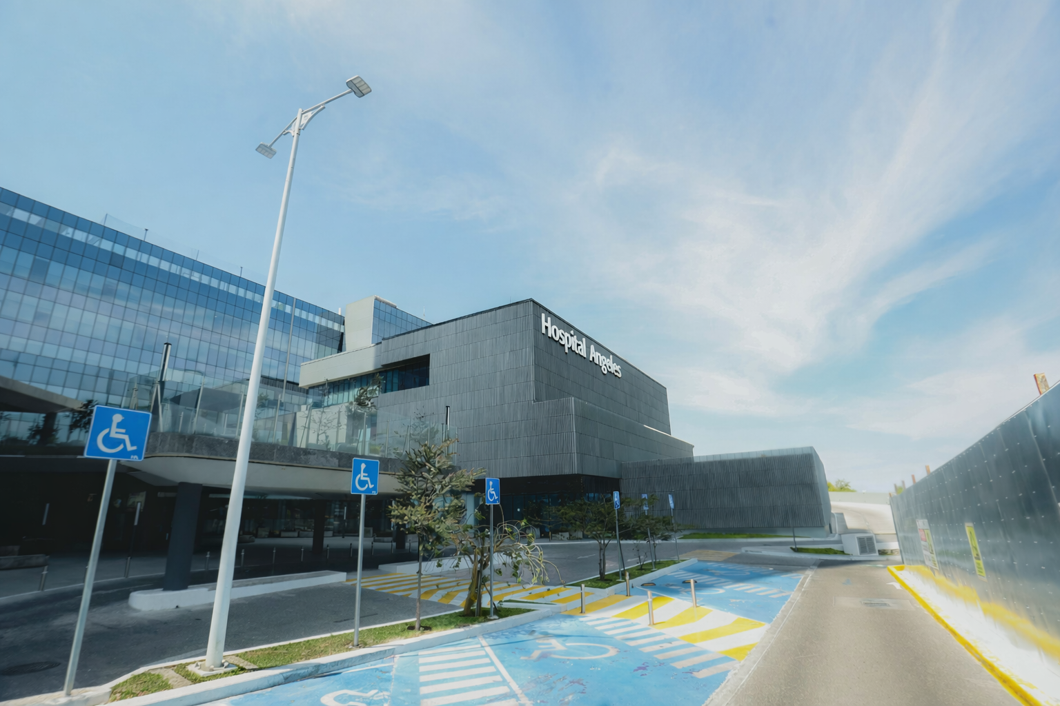 Entrada del hospital